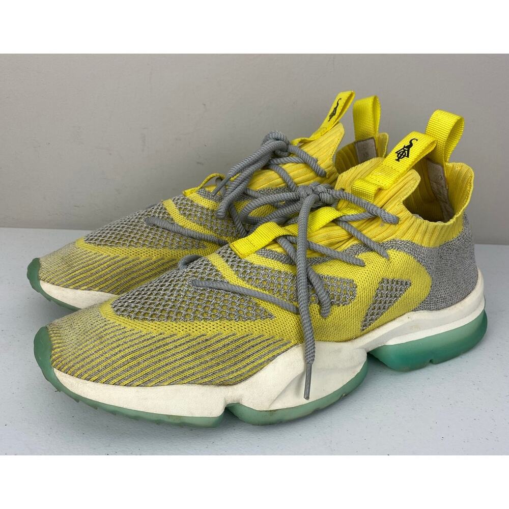Men Sia Collective CV 0.02 Lemonade ahtletic mesh sneakers shoes, 13
